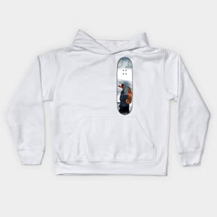 Distressed Skateboard Kids Hoodie